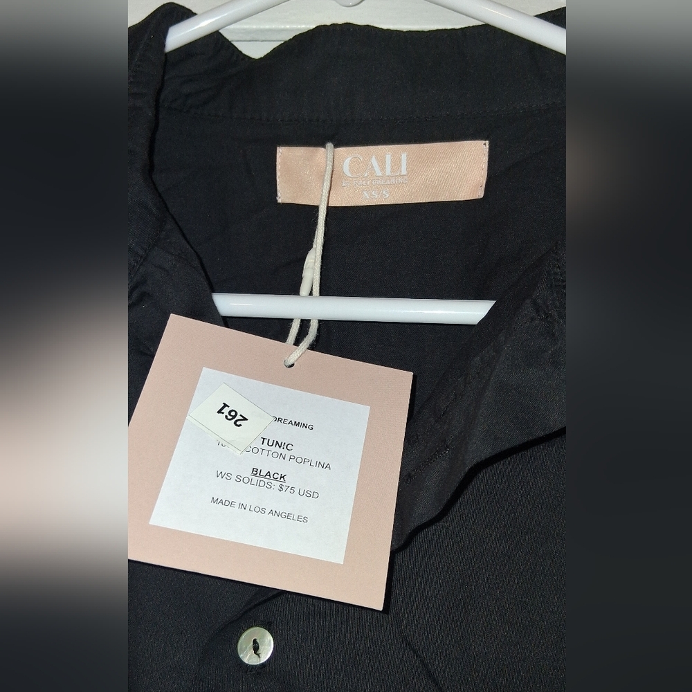 Black Button-Up Jacket - Picture 2 of 2
